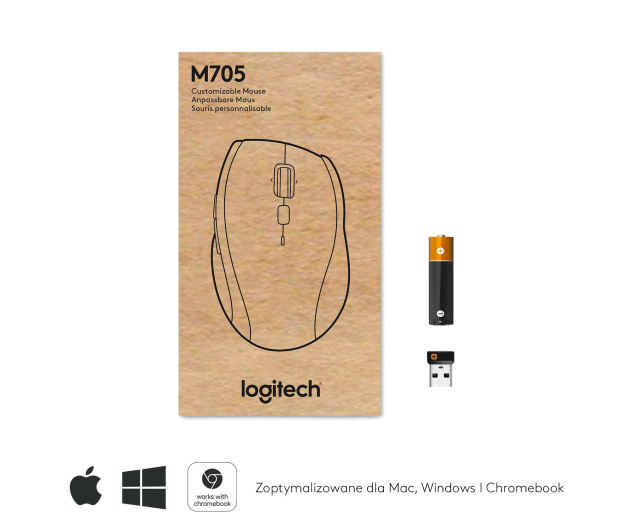 LOGITECH Mysz bezprzewodowa M705 910-006034 - 614454 - zdjęcie 9